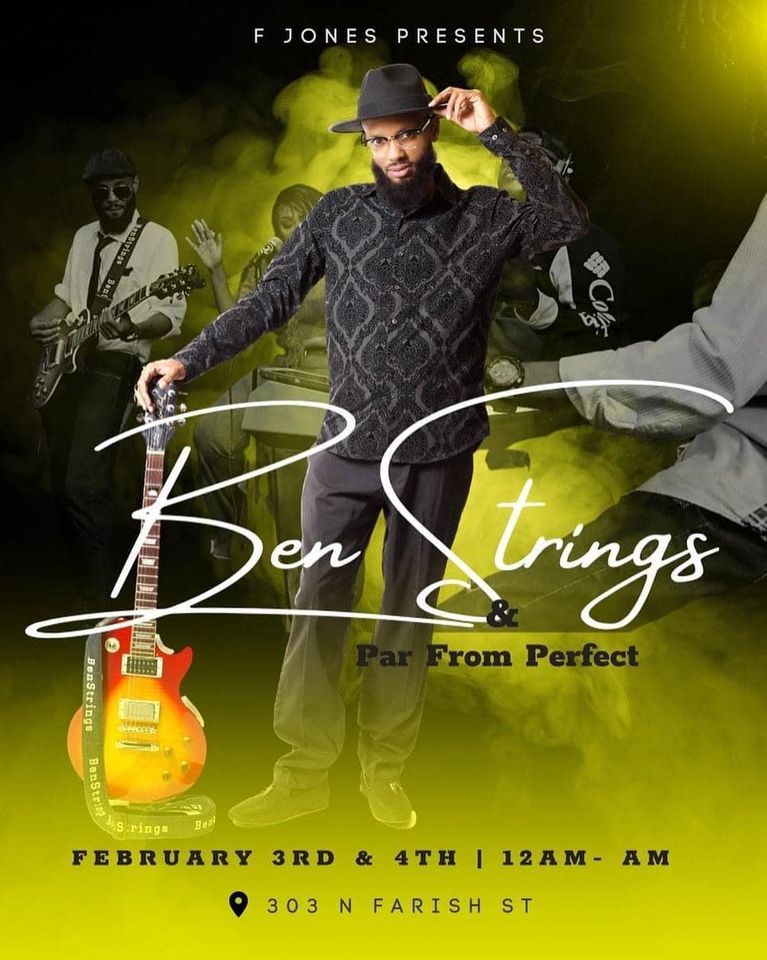 This weekend: Ben Strings & Par From Perfect at Frank Jones Corner! 
#ItsDOWNTOWNJacksonMs #CityWithSoul