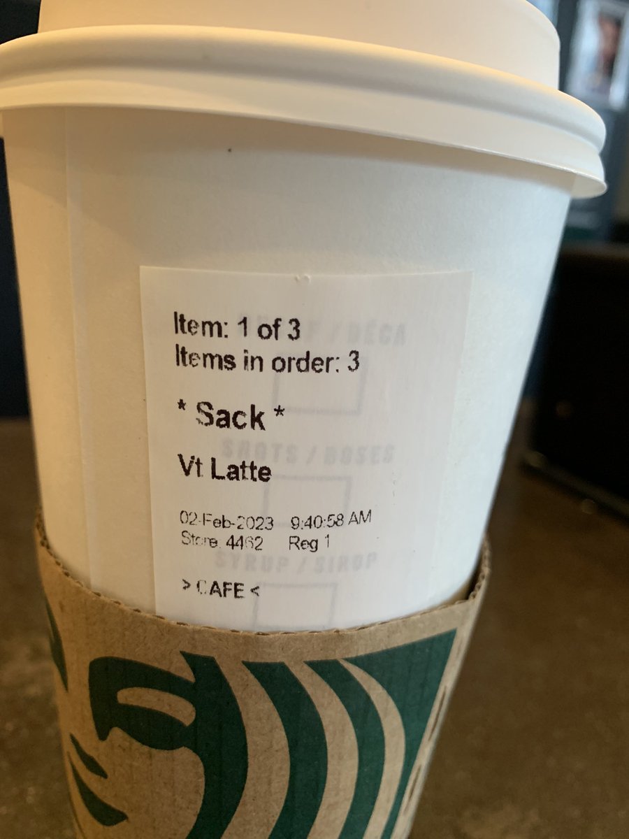 zweiss29's tweet photo. All time name @Starbucks
Thank you? https://t.co/aC1sUgH0Dd