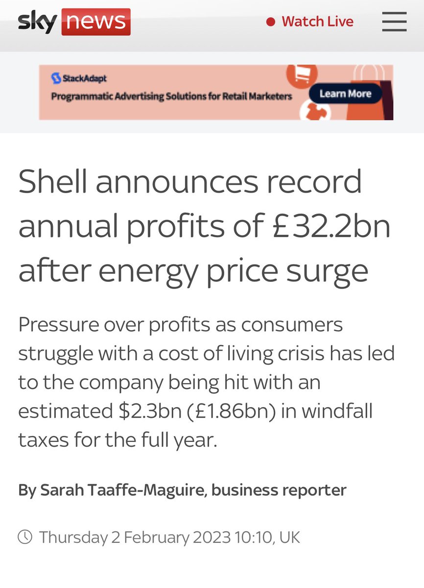 ositauk's tweet photo. Its all a scam, wake up! 
#GeneralElectionNow #ToryFail 
#ShellProfits https://t.co/Q0DiAE3nSc