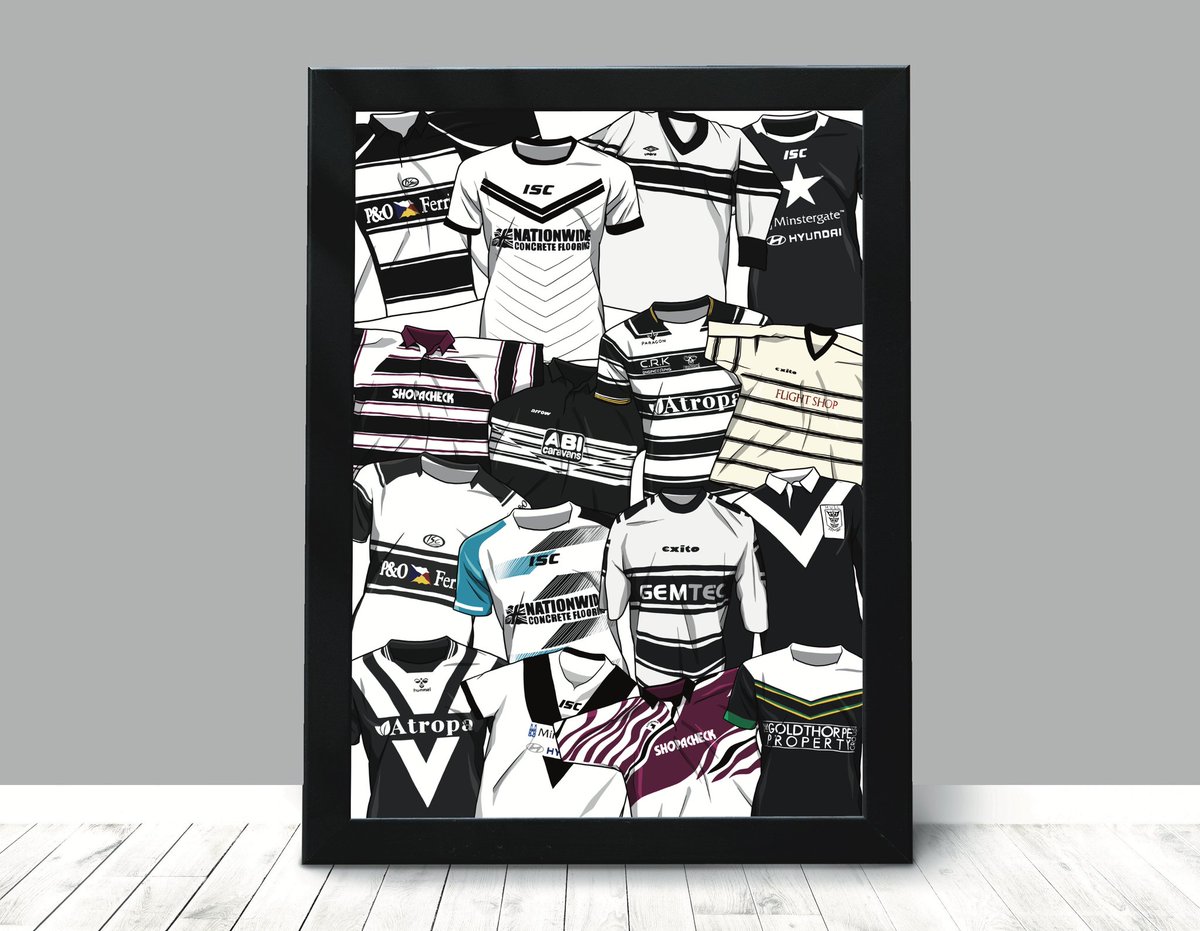 👇Hull FC fans!!!👇

Here's my latest "shirts" piece featuring some of Hull FC's famous shirts from the past👀

#hullfc #rugbyleague #superleague