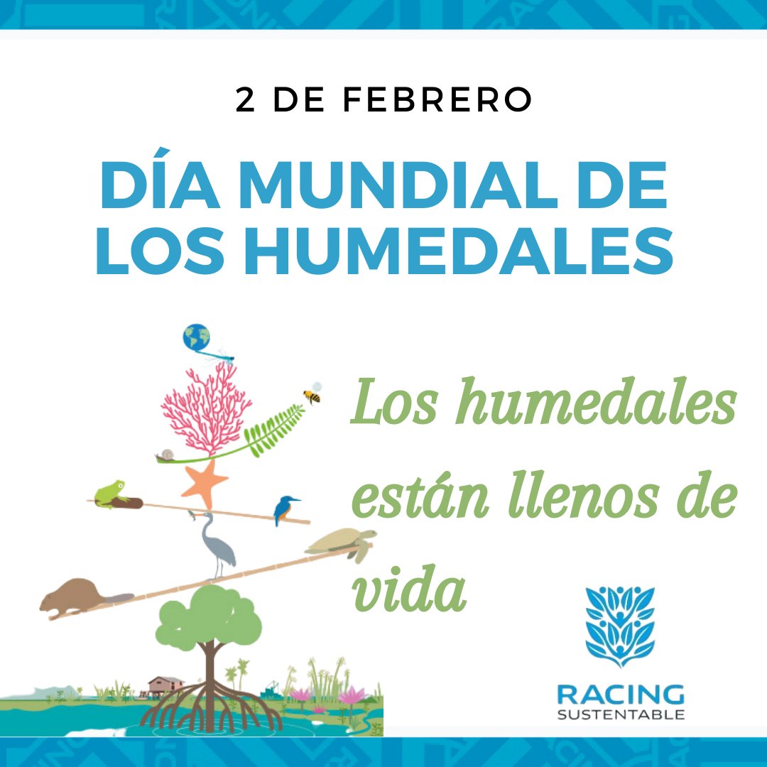 Hoy creamos conciencia de lo importantes que son estos ecosistemas en la vida del planeta. 
Los #humedales reducen los riesgos de desastres, debido a que actúan como una barrera protectora natural, ante inundaciones, sequías, tsunamis, ciclones y huracanes.

#cuidemoselplaneta