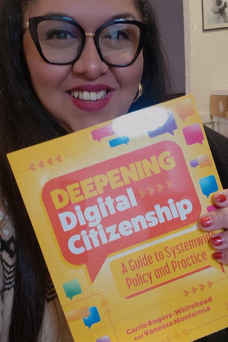 DrMonterosa's tweet photo. The day has finally arrived! Our @ISTE book is in my hands, &amp; it feels great to see this labor of #EdTech / #DigCit / #EdPolicy love come to fruition. :') 

S/O to @Digital_Empower for being an amazing co-author + thought partner!

#K12tech #K12chat #EdChat #K12leader #EdLeader https://t.co/62gRkjnuFH