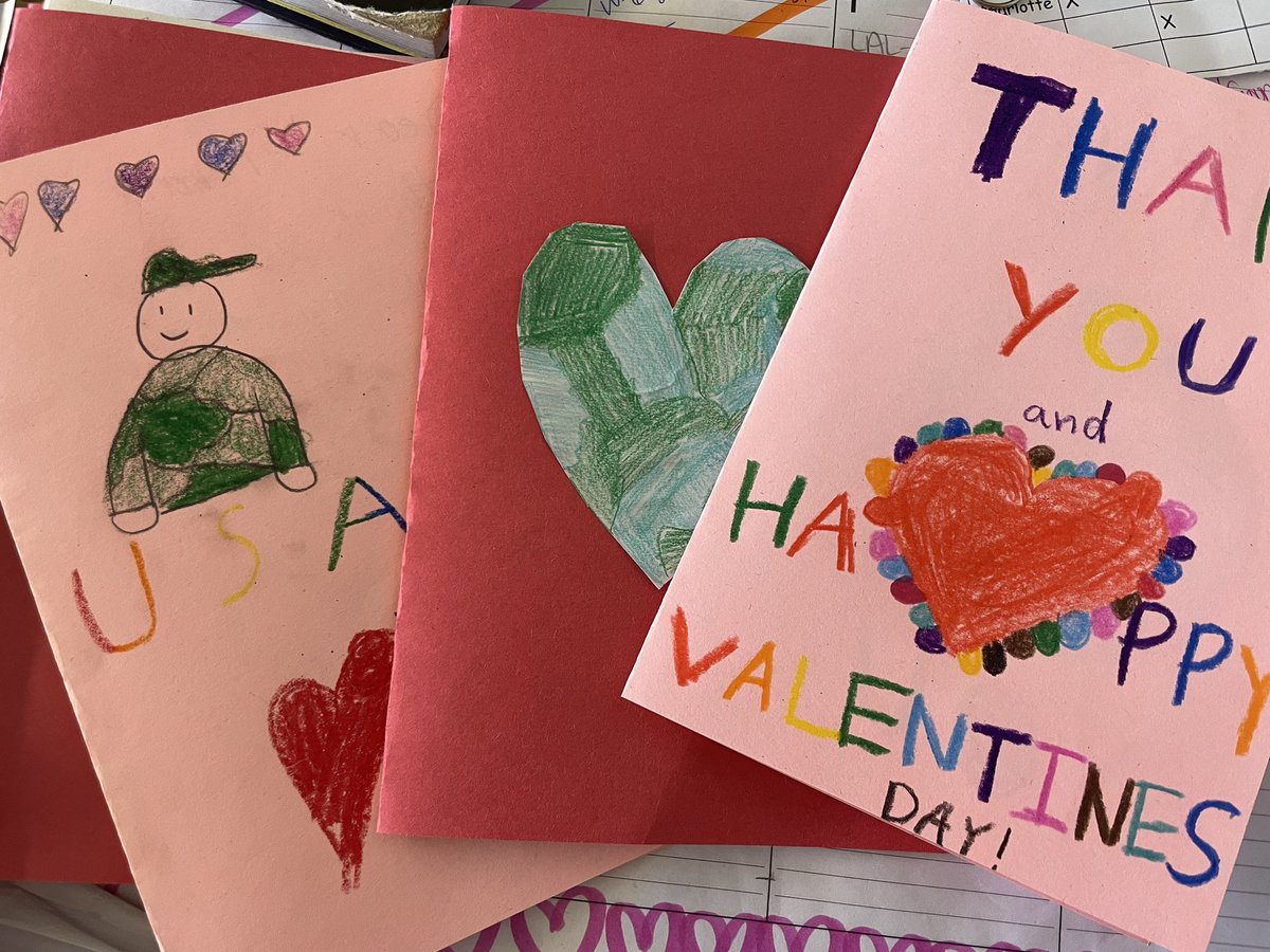LabrosseKristy's tweet image. Valentines for Veterans❣️❤️ #thankyouforyourservice #veterans