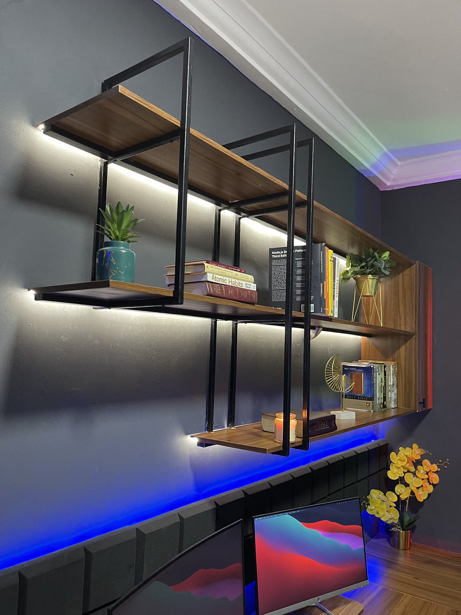 arcpenter's tweet image. Check out this setup I made for a client. Sound proofing too.