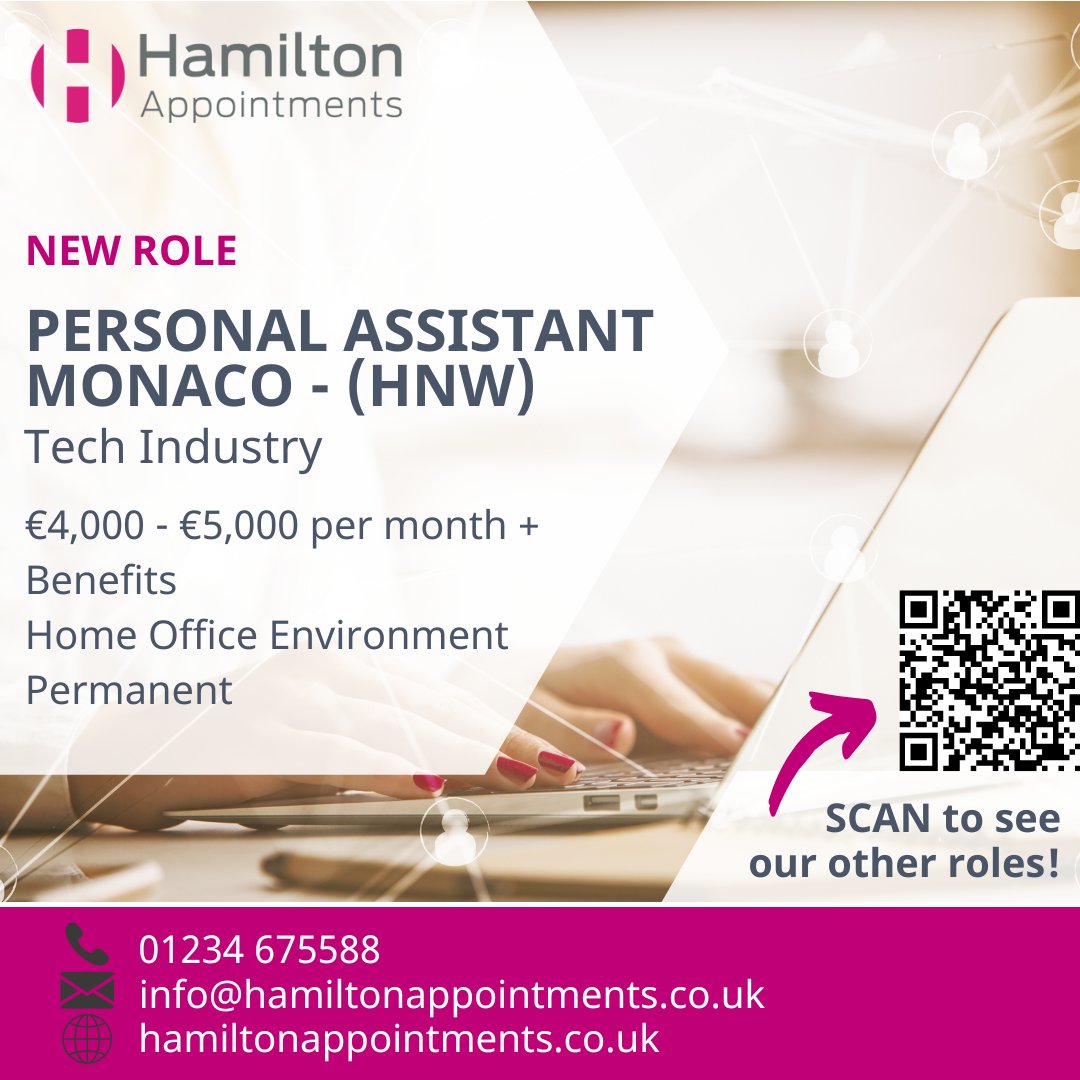 HamiltonAppoint's tweet image. Hot on the heels of our recent  placements with our international clients, we are delighted to have an opportunity in the Principality of Monaco!!. If you are recruiting locally, domestically or internationally feel get in touch. #recruiting #internationalrecruitment #wearehiring