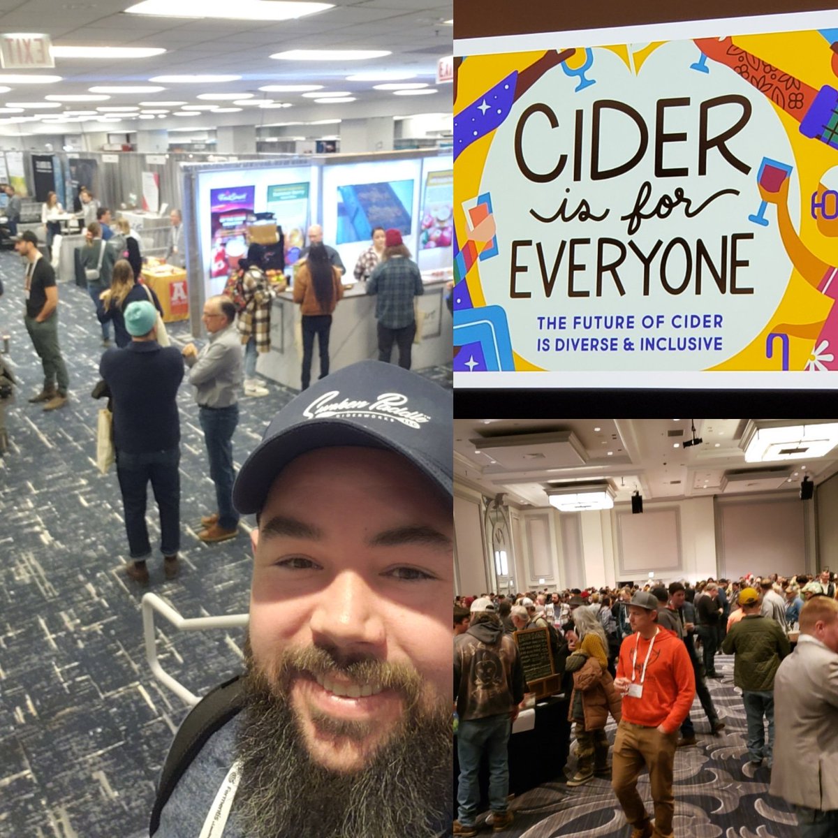 SunkenPaddle's tweet image. Snuck down to Chicago for #cidercon2023 (a gathering of professional cidermakers hosted by  @PickCider). Feels good to connect with my fellow cider nerds and learn more on making amazing ciders for you #craftcider #cidernerd