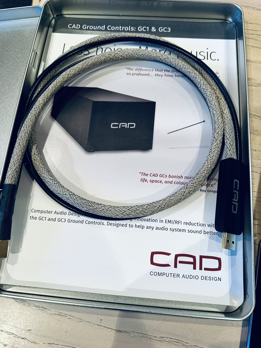 Midlandaudiox's tweet image. Want one of the best #usbcables we have heard ? Look no further than the @computer_audio_design #usb3 seriously informative and eliminates digital mush inky black low noise floor a plenty @midlandaudiox #belbroughton #worcestershire