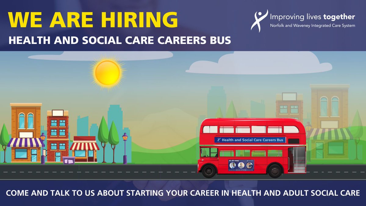 The Health and Social Care Careers Bus will be in our car park at Aylsham tomorrow (Friday, 2nd February) from 11.00 to 16:00.   Come down and have a chat with them.  Our Station Cafe and Shop will be open as well.