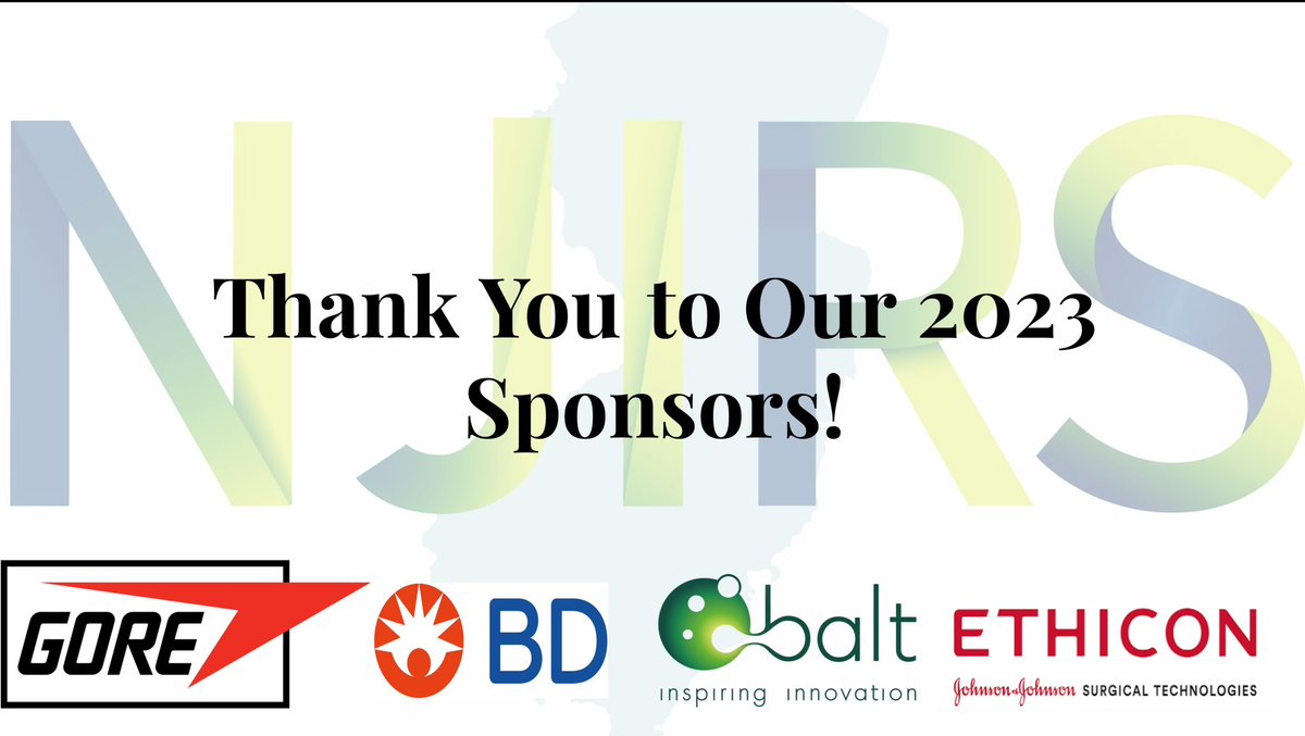 NJIRS is proud to announce the sponsors for our 2023 Symposium taking place on Sat. 2/18. We’d like to express our most sincere thanks for their generosity!!!🤩 💥 #SIR2023

njirs2023.splashthat.com