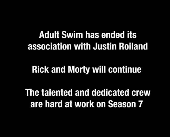 Has everyone heard,,? I just learned. They will be recasting #RickAndMorty 's voices. As well as Hulu dropped him in #SolarOpposites.
