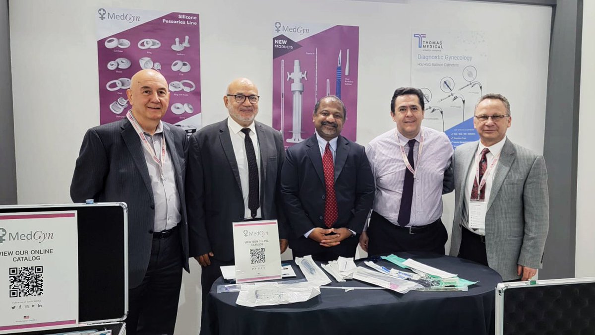 MedGyn Products, Inc. & Thomas Medical wrapped up a great time in Dubai at Arab Health 2023! Our Team enjoyed 4 days of networking and discussing future collaborations with so many great people. 

#ArabHealth2023 #ArabHealth #womenshealth #health #innovativeproducts #obgyn