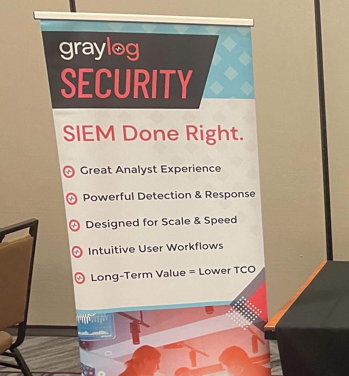 graylog2's tweet photo. Things are happening at the @DataConnectors #Cybersecurity Conference today in #SaltLakeCity! If you're there, stop by &amp; say hi to Ben Mitchell. He wants to give you some swag &amp; have a chat about #Graylog. https://t.co/9Oragml7tP #DataConnectors #cybersecconf @BitLyft #cybersec https://t.co/J5wGf7TseA