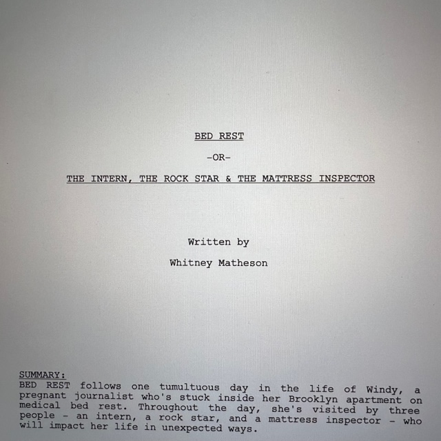 NYC! Come see a *free* reading of my new play, BED REST, on Feb. 4 at 3 p.m. at <a href="/TheTankNYC/">The Tank</a>. Details here:  thetanknyc.org/calendar-1/bed…