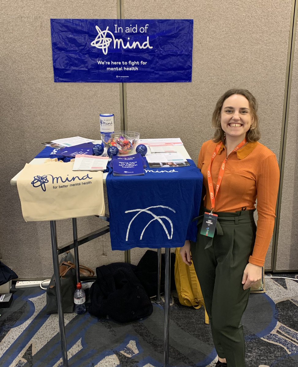 In Birmingham today chatting to CCF colleagues about our partnership, Mind and mental health this #TimeToTalk day!