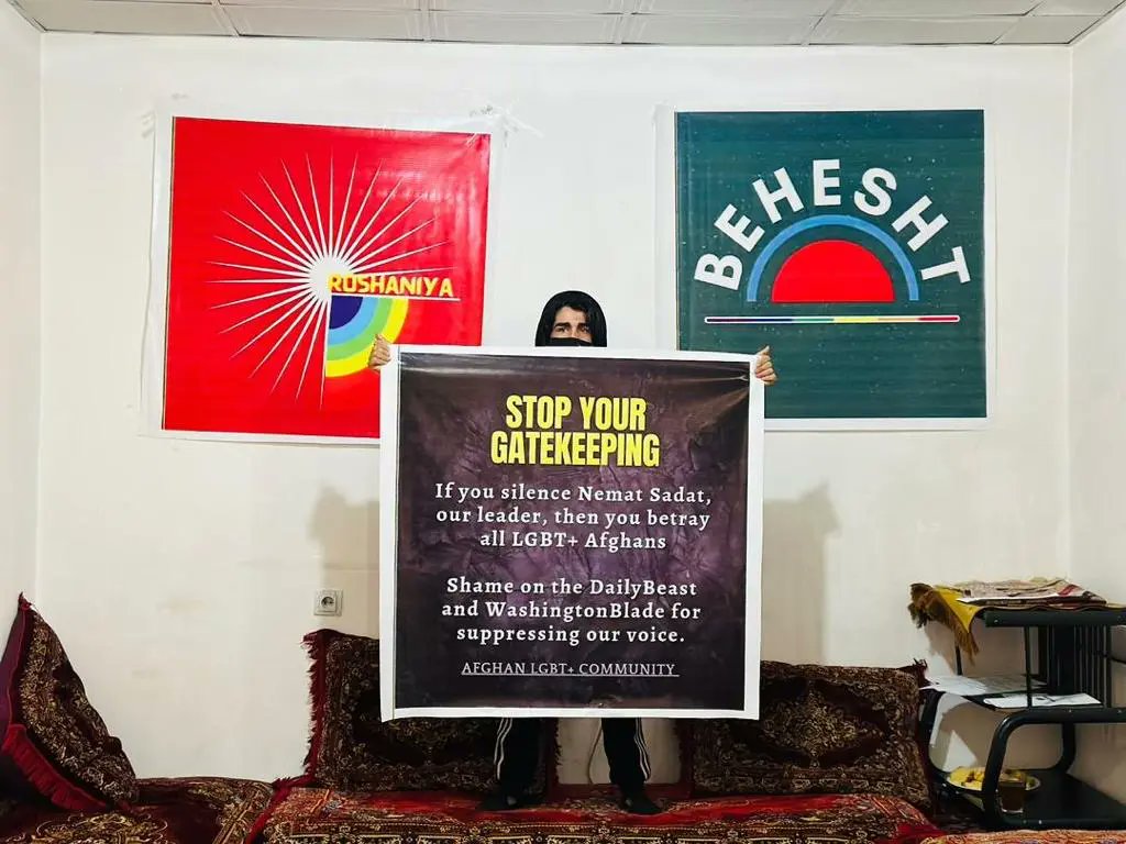PinkNews's tweet photo. Since the Taliban seized power in August 2021, reports have circulated of LGBTQ+ people facing brutal violence and even being killed in Afghanistan.

“This is a regime that doesn’t believe in LGBTQ+ rights, human rights and the rights of women.” (2/5) https://t.co/OFGpb6AXmN