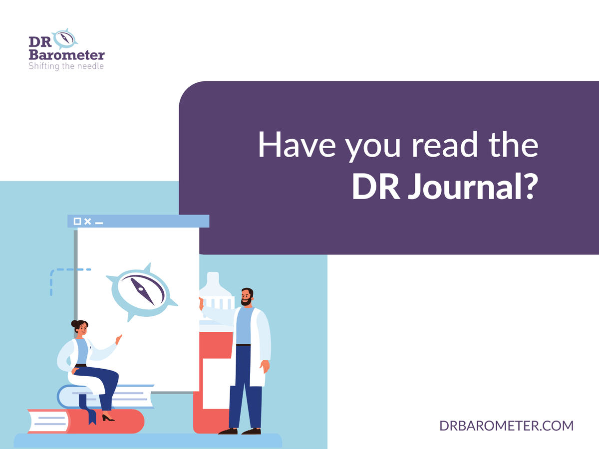 DRBarometer's tweet photo. Have you read the DR Journal? 

The DR Journal features all the newest events and updates on the DR Barometer Program, including the ways we’re working to improve patient-centredness in policy and practice. 

https://t.co/Qpfyt5Nqbu https://t.co/7rMfGqAyAX