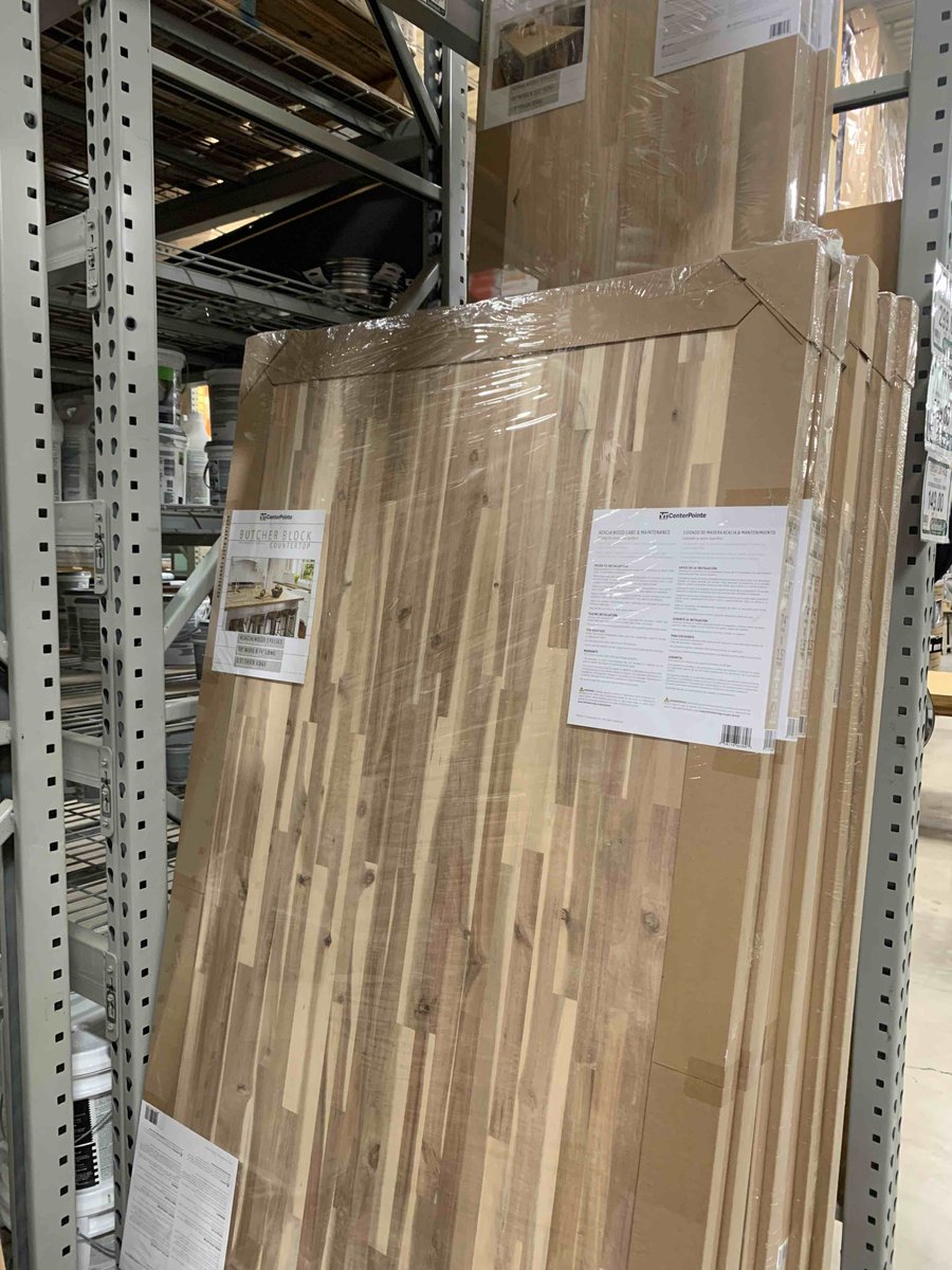 SutherlandsKC's tweet image. Give your kitchen a new look with a butcher block countertop! #butcherblock #countertop #butcherblockcountertop #kitchen #kitchenmakeover