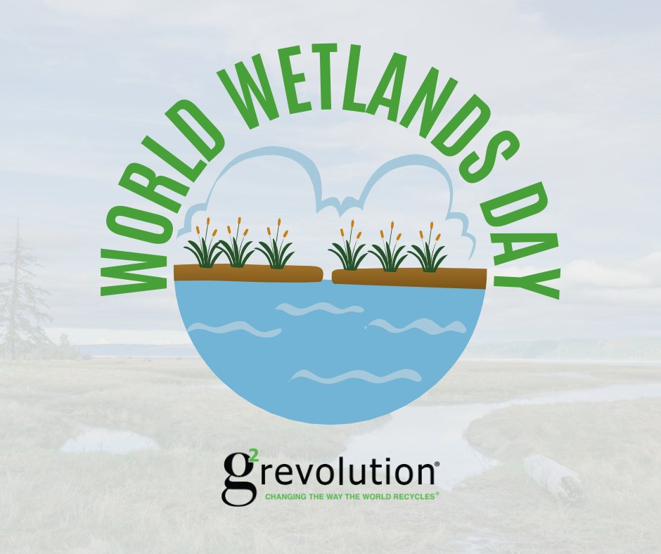 g2revolution's tweet photo. g2 is proud to support the preservation of natural wetlands in Northwest Ohio. Happy World Wetlands Day! ♻️

#g2revolution #worldwetlandsday #sustainability https://t.co/zWJyJTWbiy