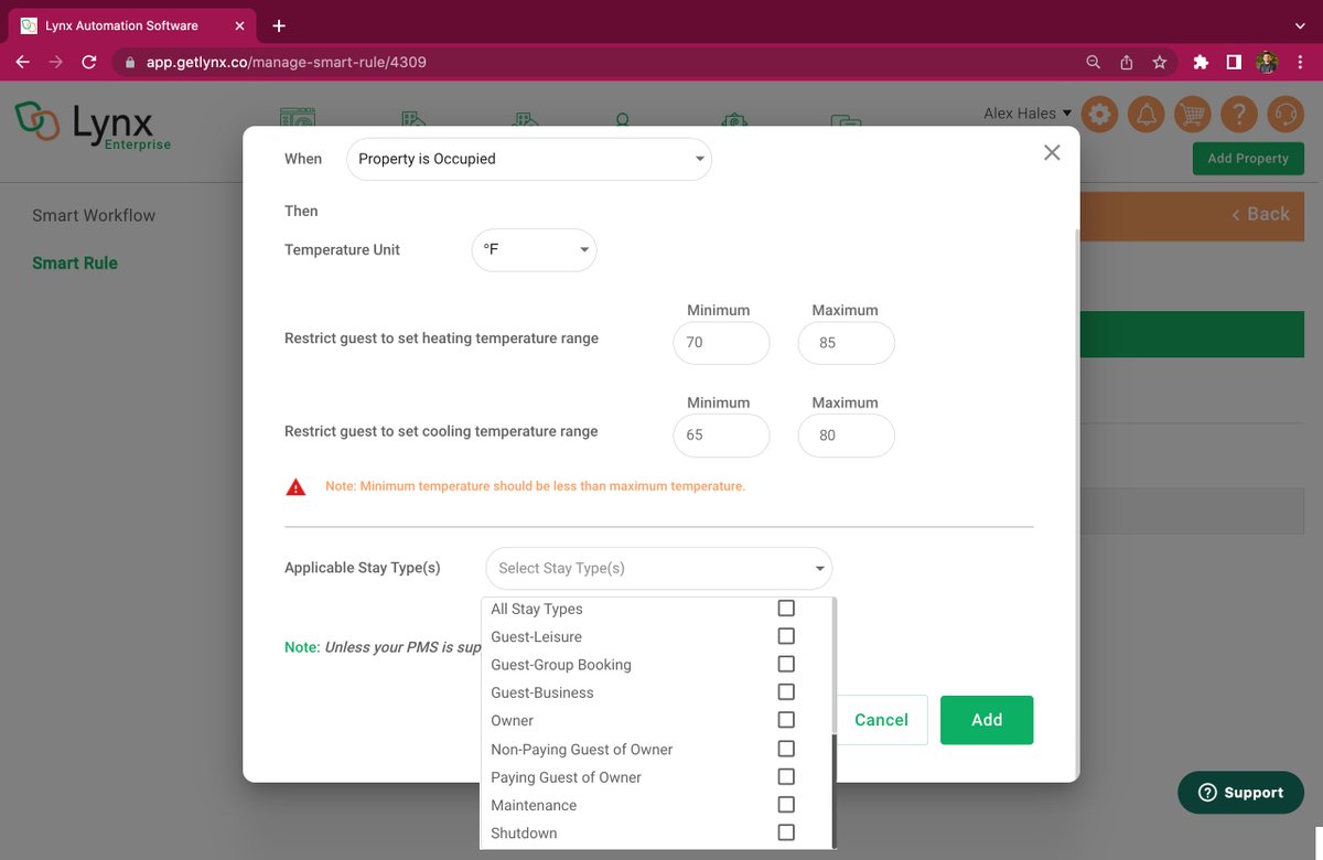 <a href="/LynxSmartRental/">Lynx Automation</a> is the only automation platform that allows you to add automation based on Stay Type

Control your automation for a specific guest stay type improve your guest experience and save

Learn More - bit.ly/3X0rCWr

#vacationrentals #technology #hospitality