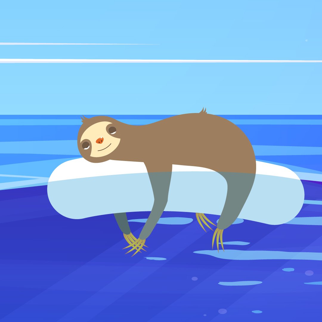 CashSlothCSH's tweet photo. A day in the life of a sloth (nothing really happens) https://t.co/BuPBQrPuPD