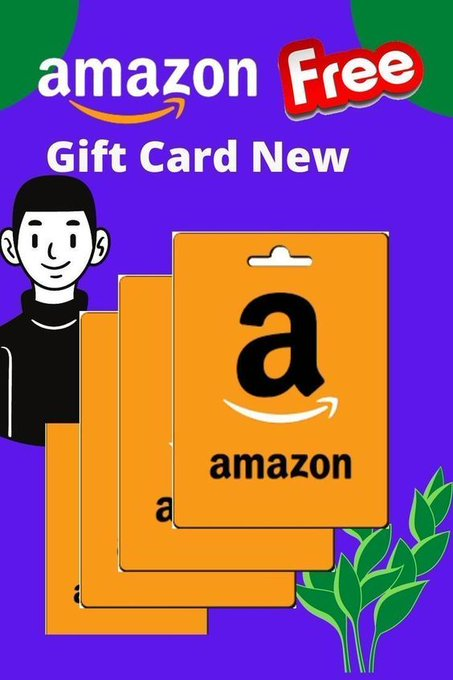 GiftCardsUSA4's tweet photo. Free Amazon Gift Card Giveaway!
Get it Now
๐Click the link https://t.co/64iKuNwj22
#amazongiftcardprize
#amazongiftcardprizes
#amazongiftcardandmoney
#amazongiftcarddiscount
#amazongiftcardamount
#amazongiftcardhere
#amazongiftcardpaypal
#amazongiftcardoffer
#amazongiftcardfre https://t.co/U2fQ7toFNO