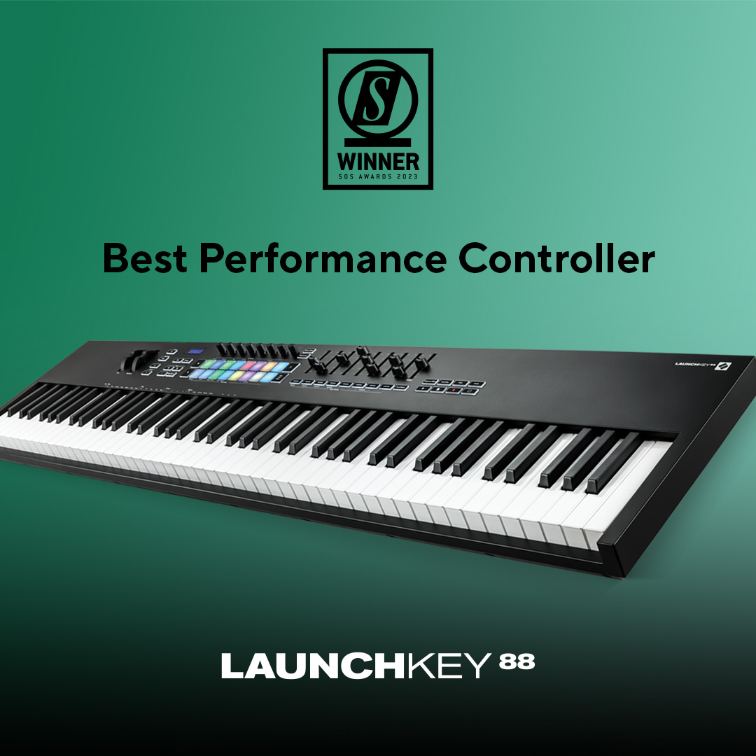 We're proud to announce that our Launchkey 88 won <a href="/soundonsoundmag/">Sound On Sound</a>'s 'Best Performance Controller' award for 2023  🏆

We just want to say a big thanks to everyone who voted or supported us and of course to Sound on Sound 🖤

🔗 Check it out here - bit.ly/Launchkey_88_