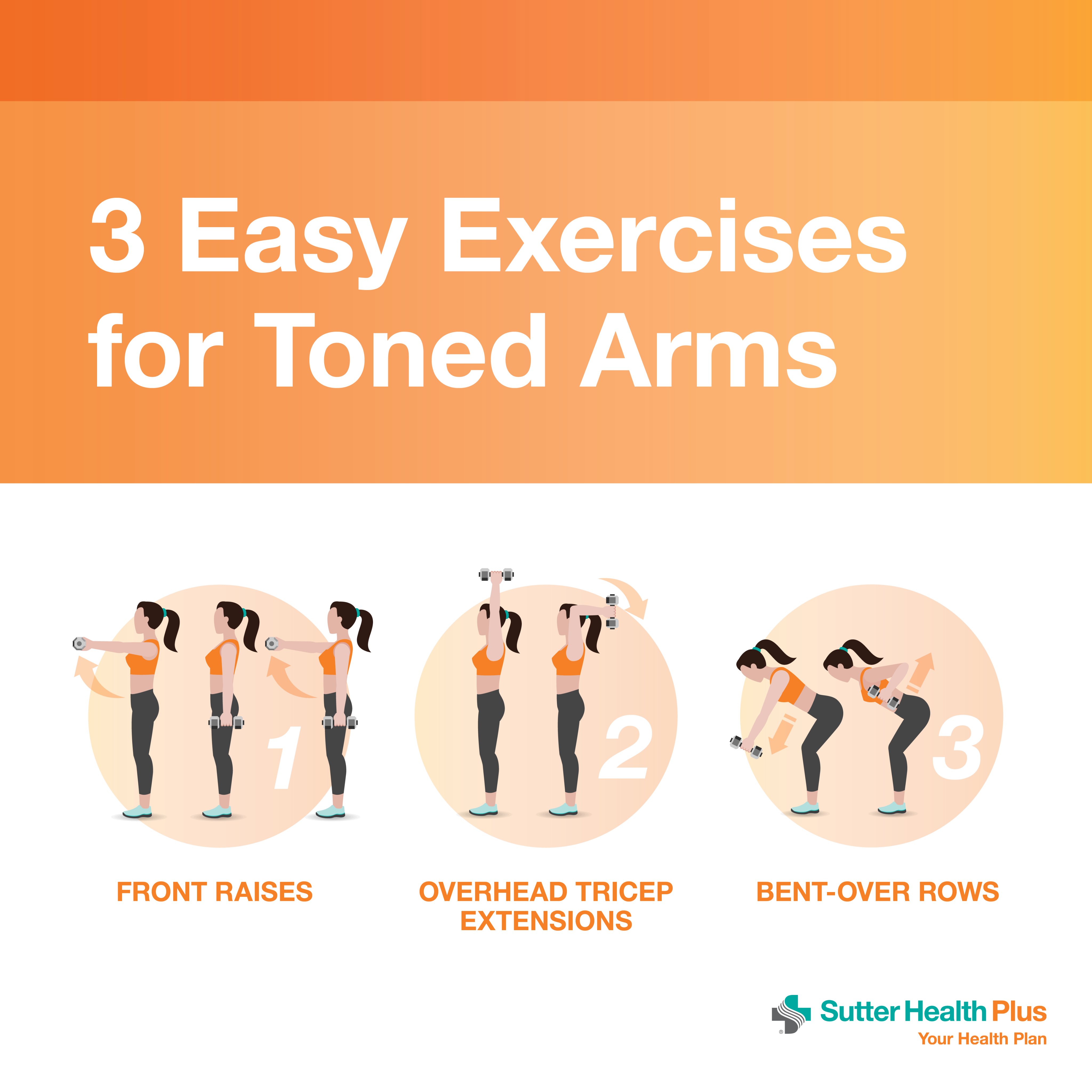 Sutter Health Plus on X: #Exercise your arms for tone, definition