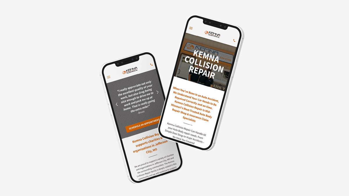 Lift_Division's tweet photo. ICYMI: We recently launched the new Kemna Collision Repair, Inc. website. If you're in need of a new website that brings in business, check us out: https://t.co/xHxEUskC6y
#liftdivision #aroundlift #webdevelopment #webdesign https://t.co/79HrKF4ki2