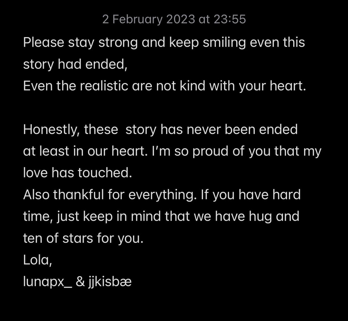 jjkisbae_'s tweet photo. love you as always. 

🤍🎀🌟
#lunapx https://t.co/HPdgWS6f7K