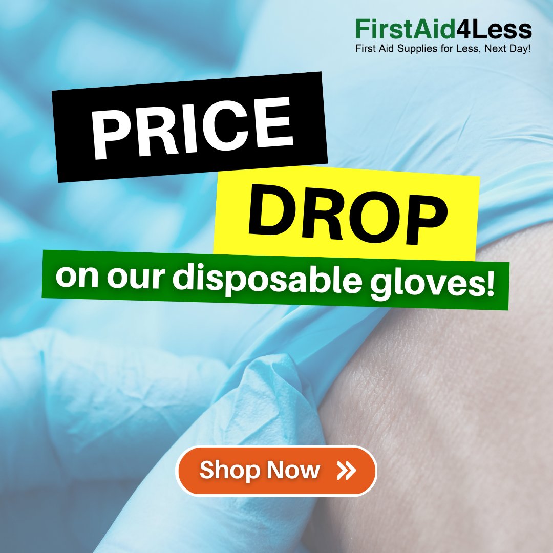 FirstAid4LessUK's tweet image. Our fantastic special offers and bundle deals ensure that you can keep your supplies fully stocked at a great price.

Shop now &amp;gt; bit.ly/3Y9PJmo

#offer #bogof #glove #gloves #disposablegloves #pricedrop #firstaid #emergency