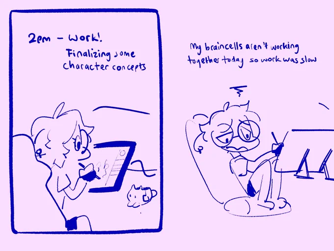 Cries in unproductivity 