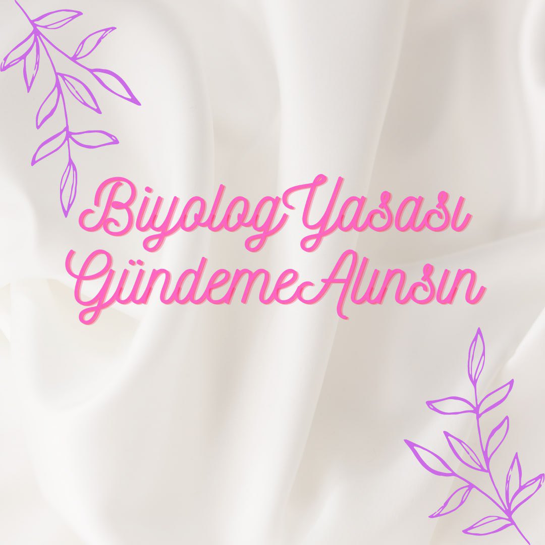 laurusnobilisll's tweet photo. Emeklerimizin güvence altına alınması için 
@mustafaelitas 
BiyologYasası GündemeAlınsın https://t.co/iErJiJyzJl