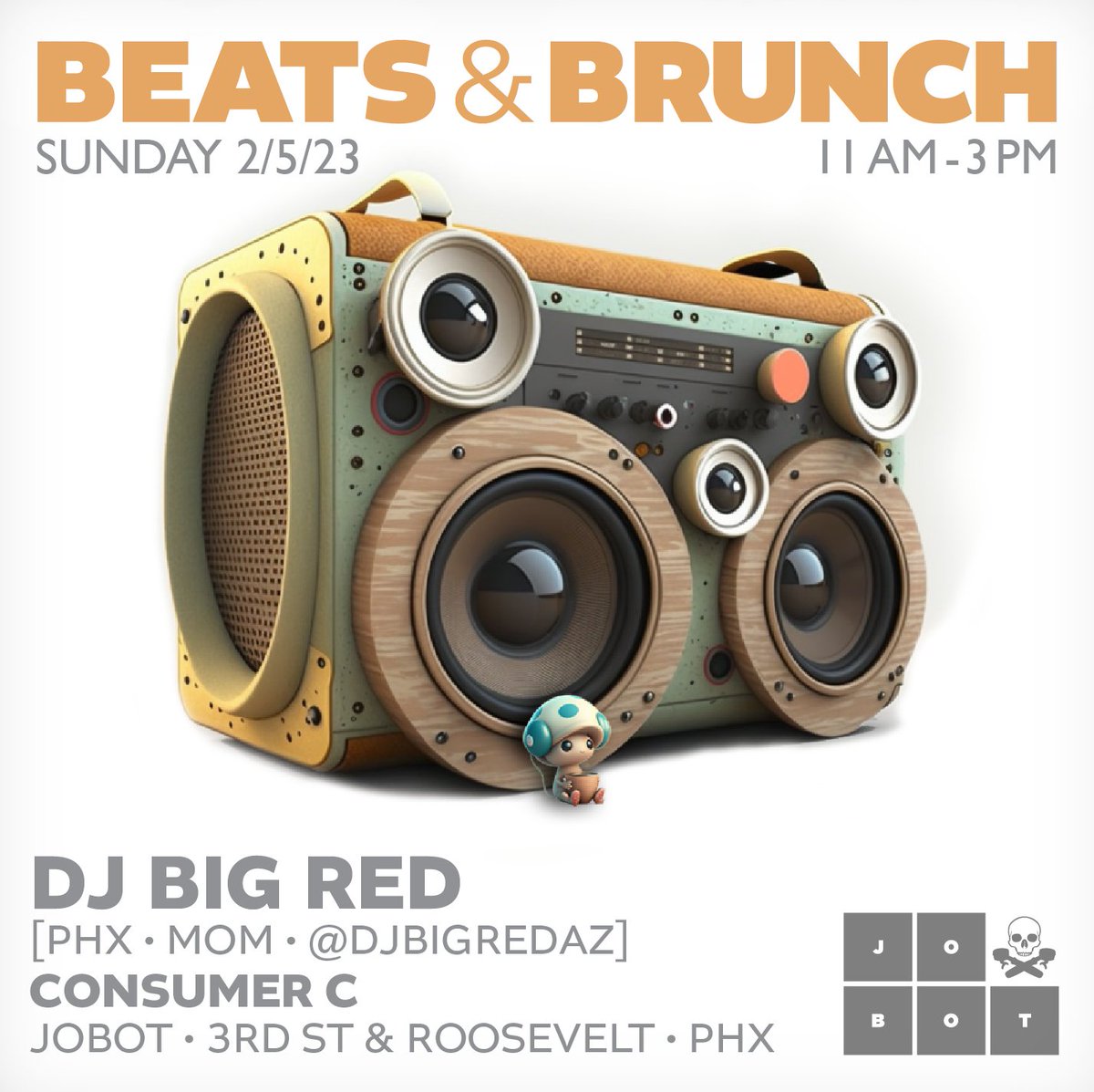 Funk up your Sunday #beatsandbrunch