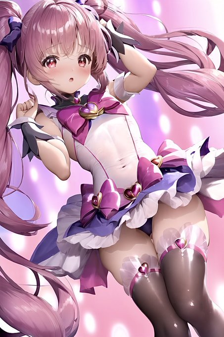 友達が魔法少女作ってたから便乗#AIart 