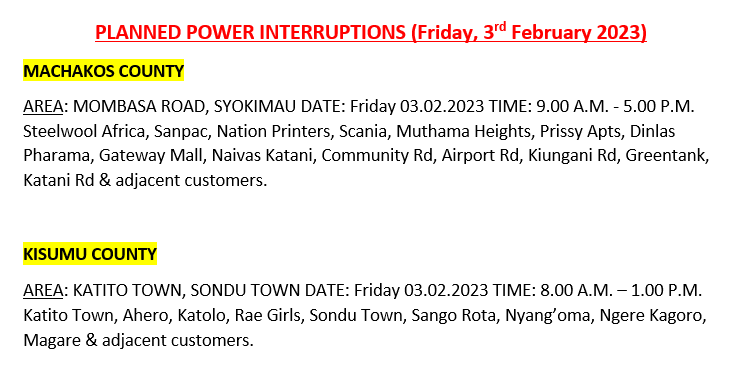 Kenya Power tweet media