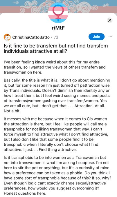 The straight men larping as women don&rsquo;t want to date each other, because they know they&rsquo;re men https://t<a href="/tag/nomeansno"class="tags"><span>#nomeansno</span></a><a href="/tag/bethebillboard"class="tags"><span>#bethebillboard</span></a><a href="/tag/istandwithjkrowling"class="tags"><span>#istandwithjkrowling</span></a>