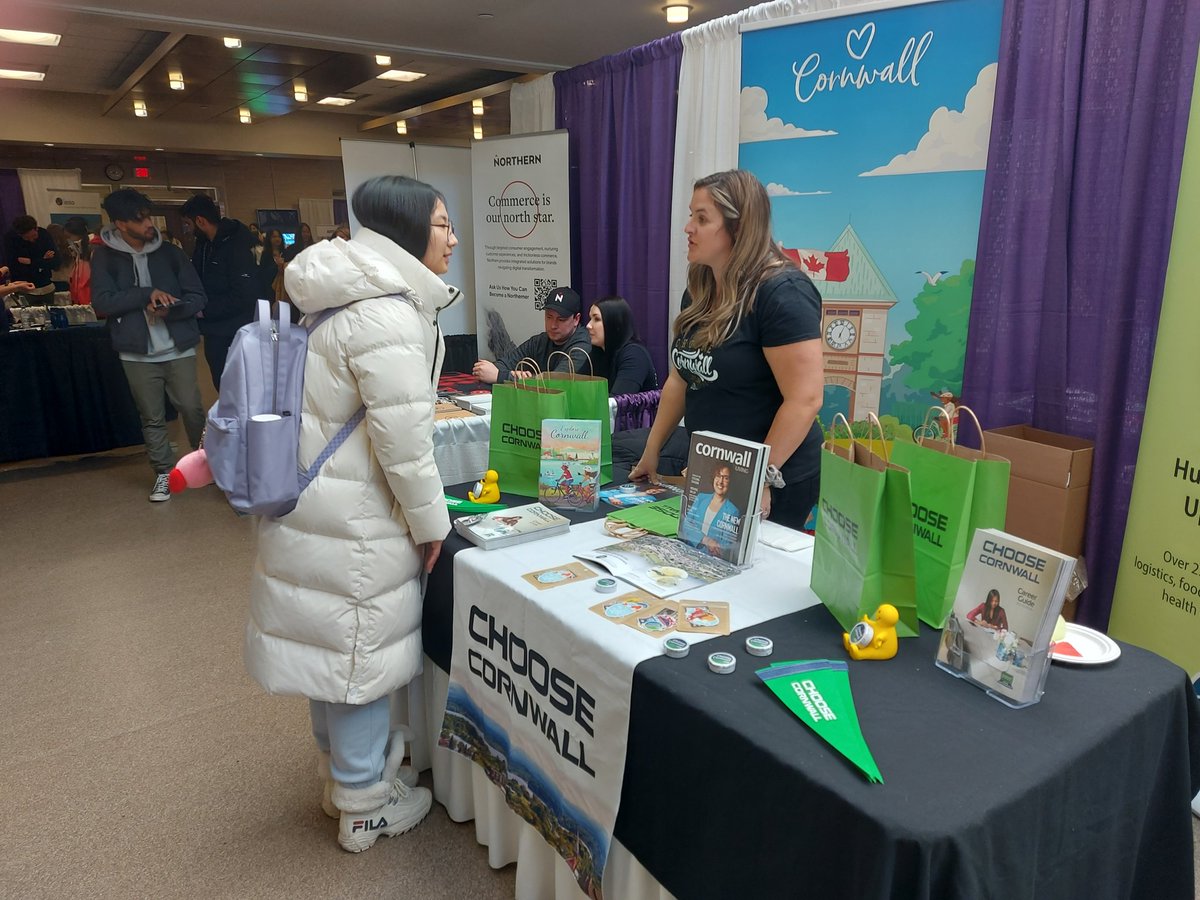 Choose Cornwall (@choosecornwall) on Twitter photo We are at the <a href="/WesternU/">Western University</a> Career Fair today to promote jobs in Cornwall. Check out the latest opportunities: choosecornwall.ca/jobs/ #ChooseCornwall We are at the <a href="/WesternU/">Western University</a> Career Fair today to promote jobs in Cornwall. Check out the latest opportunities: choosecornwall.ca/jobs/ #ChooseCornwall