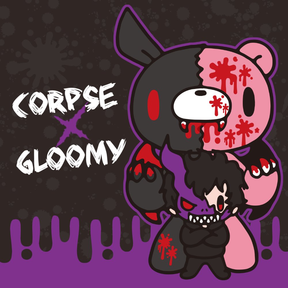 MORI CHACK and CORPSE HUSBAND team up to create the GLOOMY BEAR x CORPSE official collaboration! 😈 SHOP NOW: corpse.gloomybearstore.com