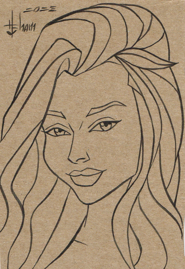 howardshum's tweet photo. Here's a drawing I did of geoscientist Rosie Moore @rosiekmoore https://t.co/4KCM6dAYQh