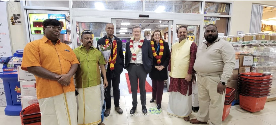 Toronto Mayor's office in collaboration with CTCC celebrated #TamilHeritageMonth at the Majestic City Mall in Scarborough on January 27, 2023. It was great to see Mayor John Tory, Deputy Mayor Jennifer McKelvie, and Councilor Jamaal Myers join us on this enlightening tour.