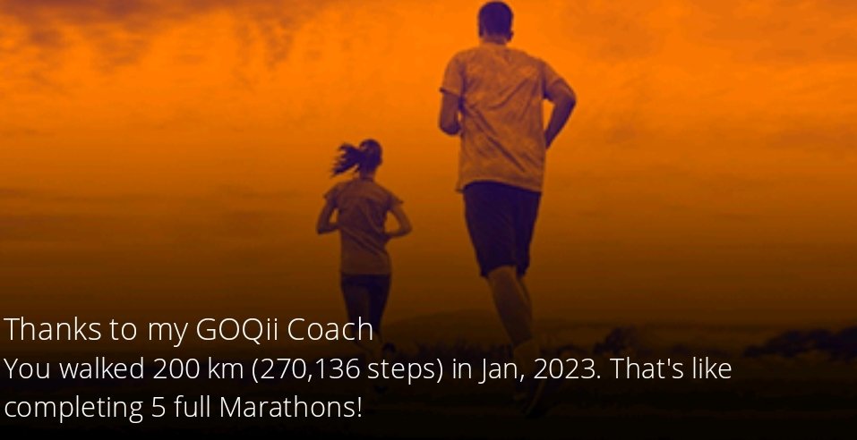 raoiocl's tweet photo. #GoQiiCorporateChallenge 
@GOQii 
@krish_padala 
Thanks to my GoQii health tracker. Today I rcvd following msg. https://t.co/gHJFwFCXnh
