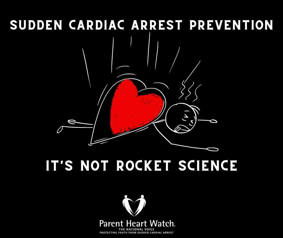 PHWorg's tweet image. SCA is a public health crisis with a dangerously low awareness about how to recognize it, why it happens and what to do about it. But did you know we have the knowledge right now to prevent one more death? #NotRocketScience #HeartMonth
parentheartwatch.org