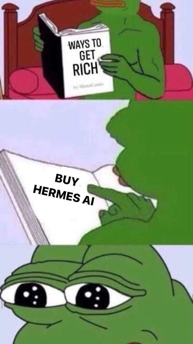 ai_hermes's tweet photo. It's not too late your still early #HERMES #HERMESAI https://t.co/q1nDX2hYRr
