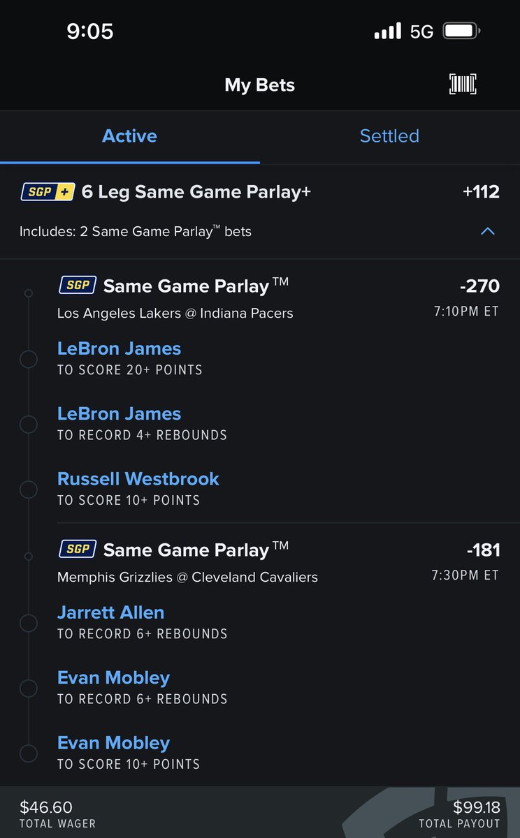 LadderPicks's tweet image. Day 3! 

🔒Lebron has had at least 20 points and 4 rebounds in 17 consecutive games 
🔒Westbrook has had 10+ points in 19 of his last 21 games and the pacers are one of the worst teams against reserve PG’s 
🔒Mobley6+ boards in 18 straight/Allen 6+ boards in 23 straight #FanDuel