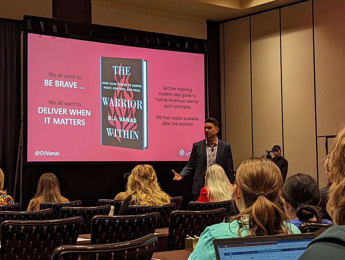 One of the principles of being a warrior for indigenous peoples was having a tribal-centric view of resources. Use what you have around you. Be adaptable and see things in new ways. Birch bark as transportation. Seeds as food. <a href="/DJVanas/">David van As</a> #HITMC23 #HITMC