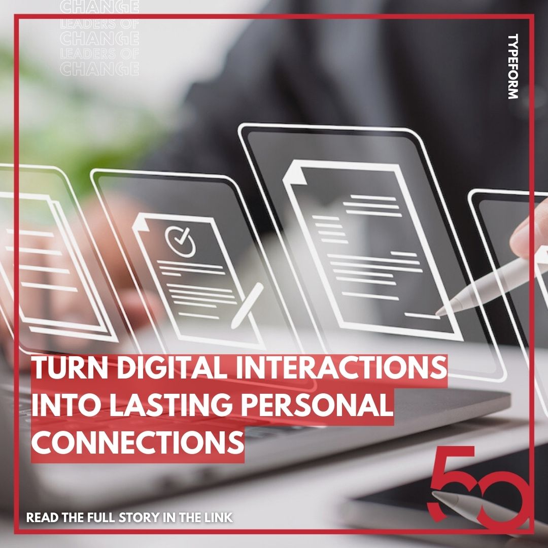 AcumenMedia_'s tweet photo. @typeform is changing the way online surveys work. Make digital interactions into long-lasting, personal connections through interactive communications and individualised experiences. 

Find out more👇

https://t.co/ckLlJ7aF1e

#50loc #onlinesurveys #digitalinteractions https://t.co/wzz1c60t4U