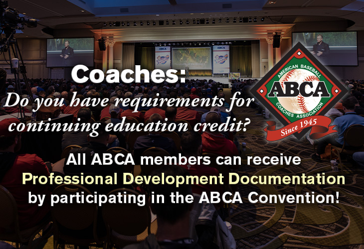 ABCA1945's tweet image. ❓DID YOU KNOW❓

If you&apos;re an ABCA member that participated in #ABCA2023 or the Live Video Stream, you have Professional Development Documentation in your ABCA account!

To Download:
1️⃣ Log in at ABCA.org
2️⃣ Click &quot;My Profile&quot;
3️⃣ Go to &quot;My Participation&quot; tab