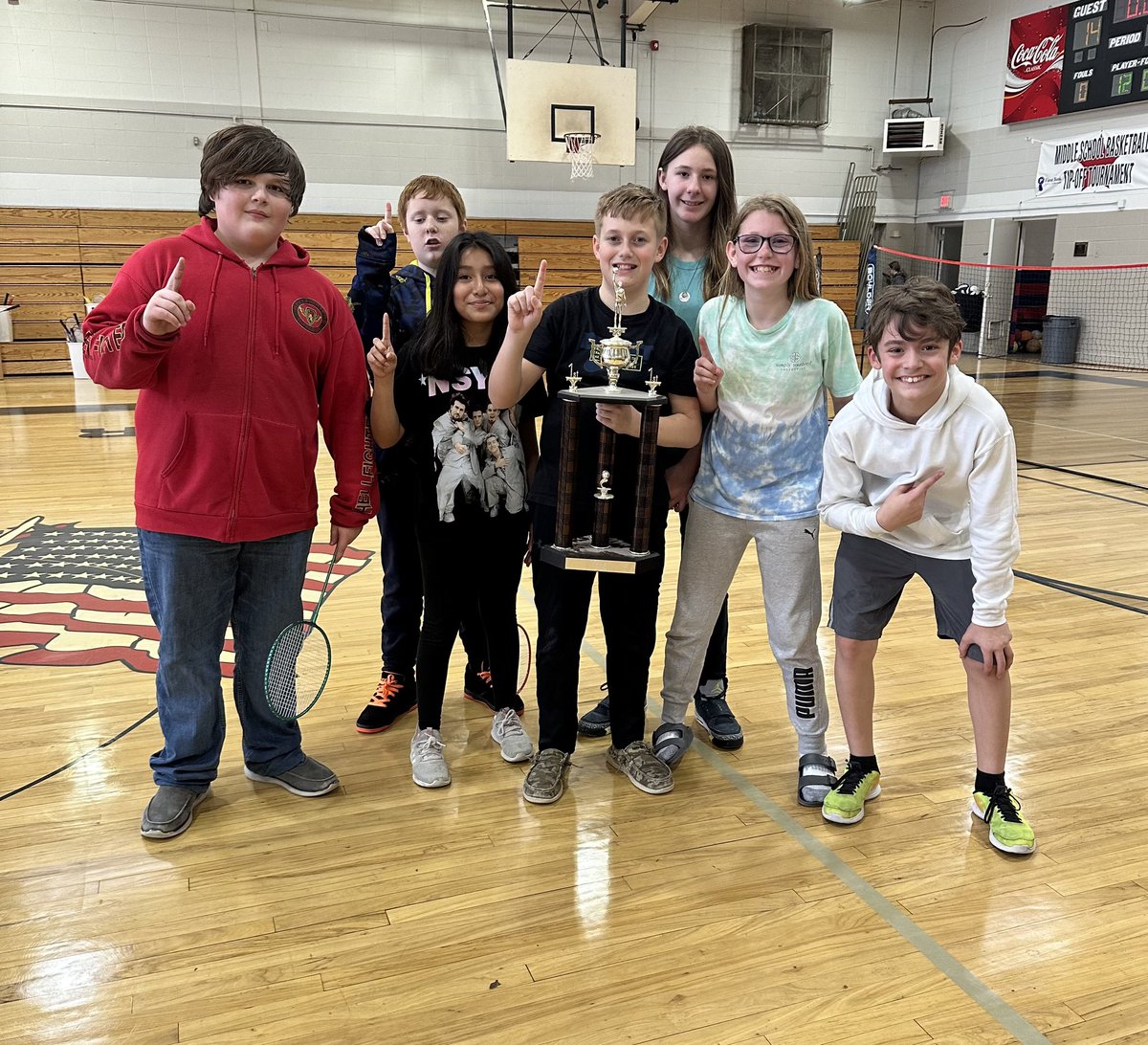 DARmiddle's tweet photo. Class Badminton Tournament 2023 And (some of) the winners are… https://t.co/XKSEcwQedt
