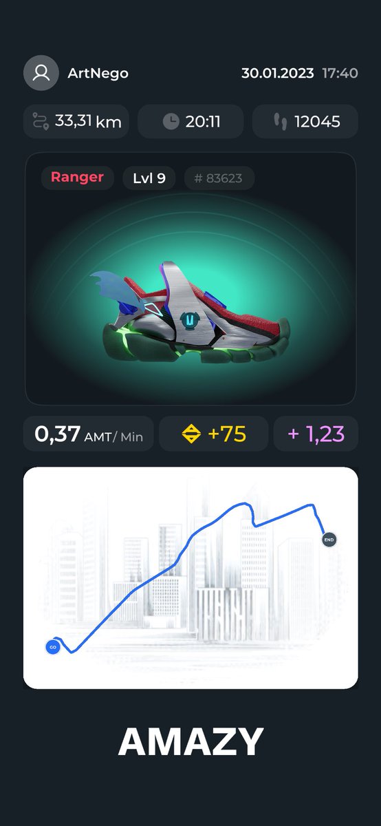 ArtNegoTW's tweet photo. ⁦@amazyio⁩ I am a pilot, and this is my spaceship🚀
Active code: N0L1Zl
https://t.co/ddglsRmFgI

Join https://t.co/KxqI770Rj5

🤸🏻☀️🕺🚀🏃🏻‍♀️🦿🤾🏻🏅🪬👟👟👟
#AMAZYIO #M2E #NFT #AmazyioM2E #Web3 #sports #running #goodmood https://t.co/03C4F7wN3A