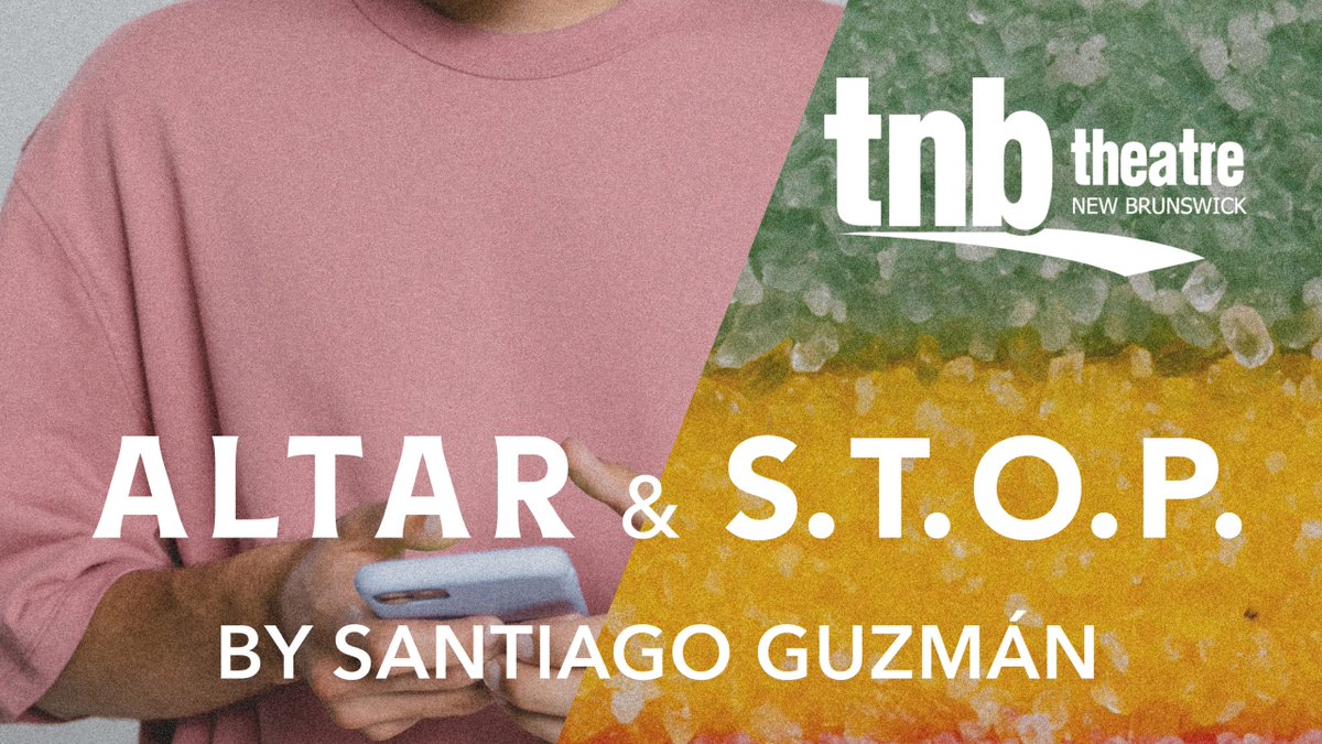 Theatre New Brunswick is inviting audience members (outside of the school tours) to watch public performances of "S.T.O.P." and "Altar" by PGC Member, Santiago Guzmán on February 4th. Find more info here: bit.ly/3HtGDLS